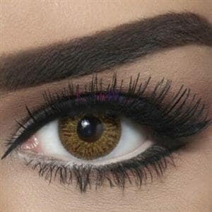 Coloured contact lenses for dark eyes