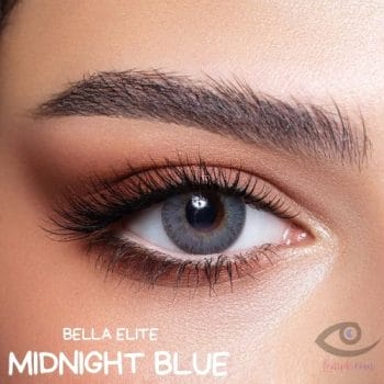 Buy bella midnight blue contact lenses - elite collection - lenspk. Com