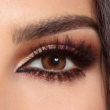 Buy bella radiant brown contact lenses - glow collection - lenspk. Com