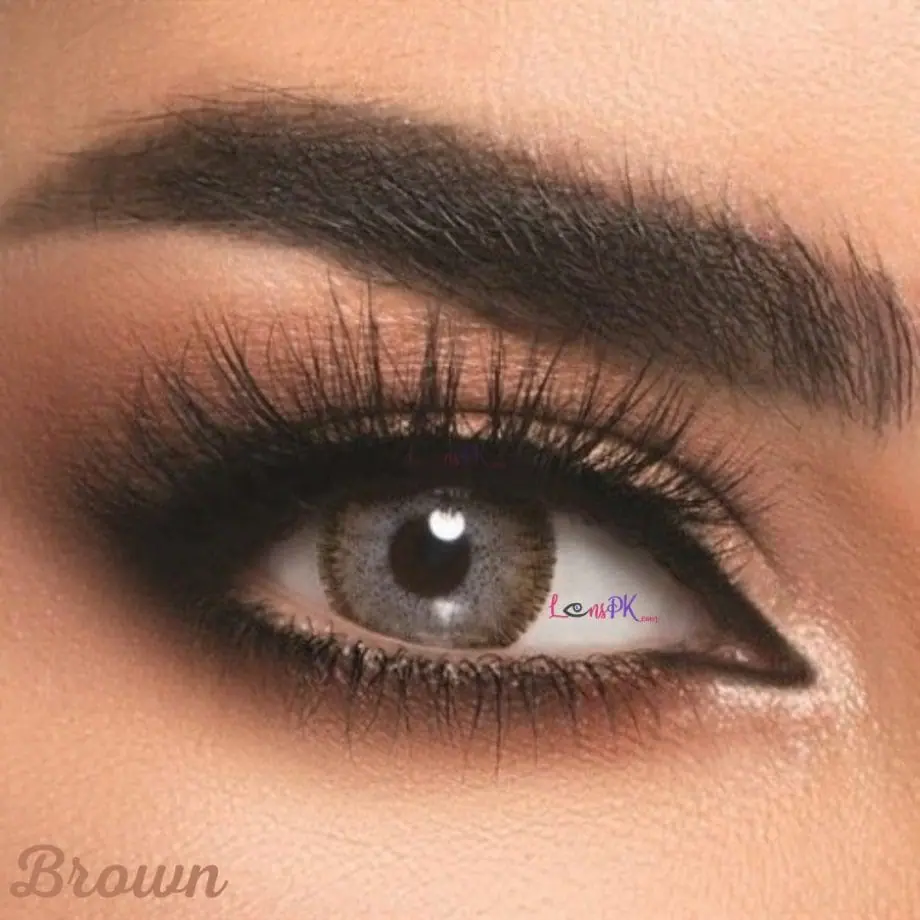 Buy LensMe Brown Contact Lenses in Pakistan - lenspk.com