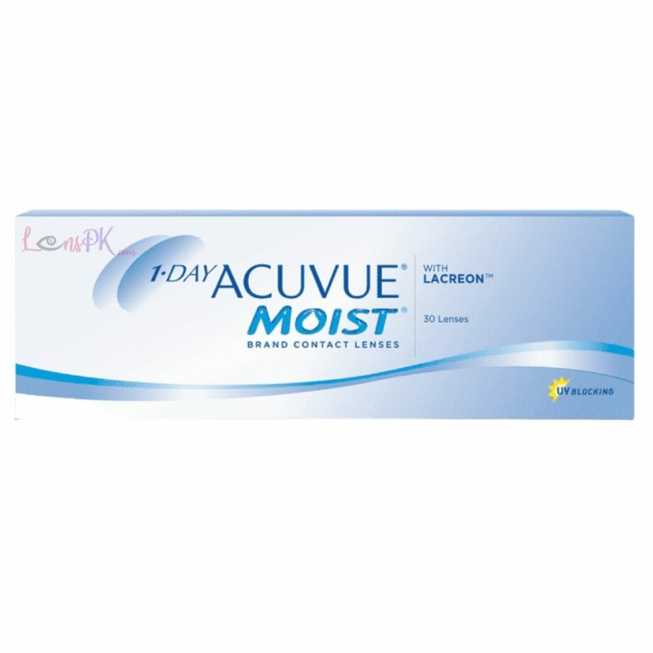 Acuvue Moist 1-Day Lenses By Johnson & Johnson