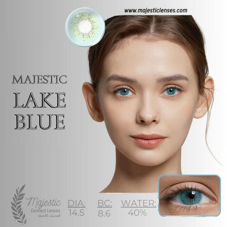 majestic Lake Blue eye lens in pakistan