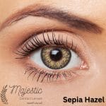 Sepia Hazel Eye Lenses