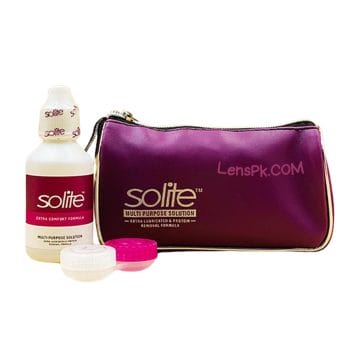 Buy solite 60ml lens solution online with cash on delivery in pakistan lenspk.com
