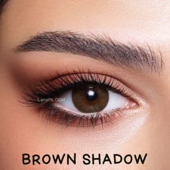 Buy Bella Brown Shadow Contact Lenses - Diamond Collection - lenspk.com