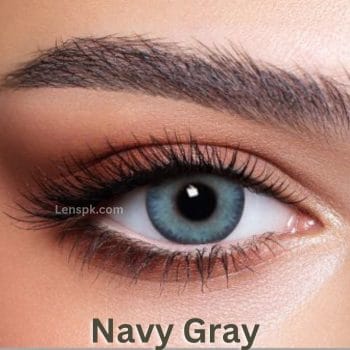 Buy Bella Navy Gray Contact Lenses - Glow Collection - lenspk.com