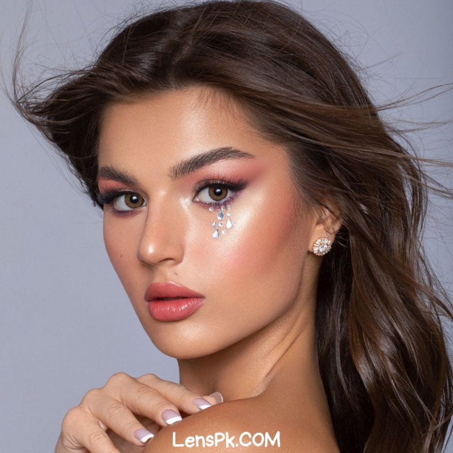 Buy Bella Radiant Brown Contact Lenses in Pakistan – Glow Collection - lenspk.com