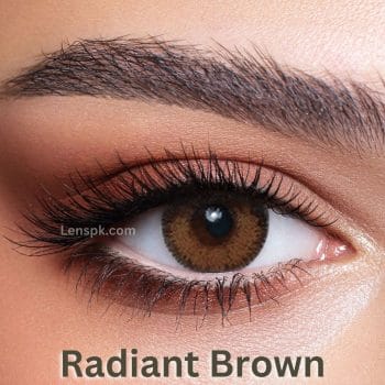 Buy Bella Radiant Brown Contact Lenses - Glow Collection - lenspk.com